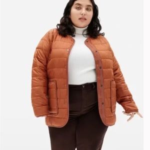 Everlane ReNew Liner Jacket Orange